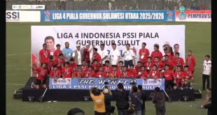 Bolsel FC Torehkan Prestasi, Keluar Sebagai Runner-up Dampingi Persma 1960 Di Liga 4 Nasional