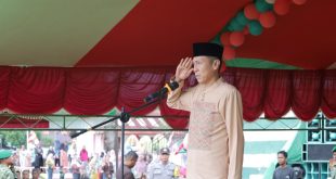 Pimpin Upacara HUT ke-11 Kecamatan Helumo, Bupati Iskandar Gaungkan Semangat “MOTIHELUMO MOMONGU LIPU”