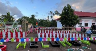 Kreatifitas PKK Helumo Patut Diteladani, Sulap Lahan Tidur Jadikan Helumo Park dan Pusat Edukasi