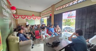 Rapat Perdana PWI Bolsel, Viko Karinda Tekankan Persatuan