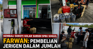 Kembali Soroti Solar Subsidi SPBU Soguo, Farwan: Pembelian Jerigen dalam Jumlah Besar Perlu Diperiksa
