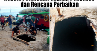 Lubang Menganga di Dermaga Dudepo, Kepala Pelabuhan Ungkap Penyebab dan Rencana Perbaikan