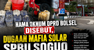 Nama Oknum DPRD Bolsel Disebut, Dugaan Mafia Solar SPBU Soguo Makin Memanas