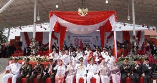Ketua DPRD Bolsel Bacakan Teks Proklamasi pada HUT ke-81 RI