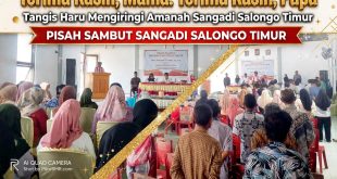 Terima Kasih, Mama. Terima Kasih, Papa’: Tangis Haru Mengiringi Amanah Sangadi Salongo Timur