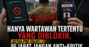 Hanya Wartawan Tertentu yang Diblokir, Ketua PWI Sulut: Pejabat Jangan Anti-Kritik